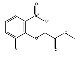 Acetic acid, 2-(2-fluoro-6-nitrophenoxy)-, methyl ester