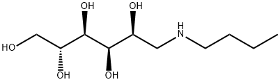 D-Glucitol, 1-(butylamino)-1-deoxy- Struktur