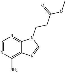 9H-Purine-9-propanoic acid, 6-amino-, methyl ester