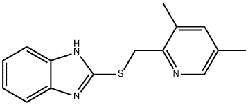 Bis-Desmethoxy Omeprazole Sulfide Struktur