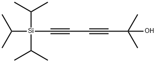 3,5-Hexadiyn-2-ol, 2-methyl-6-[tris(1-methylethyl)silyl]-