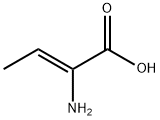 alpha, beta-dehydroaminobutyric acid Struktur