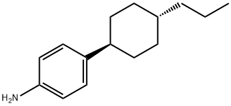 Benzenamine, 4-(4-propylcyclohexyl)-, trans-