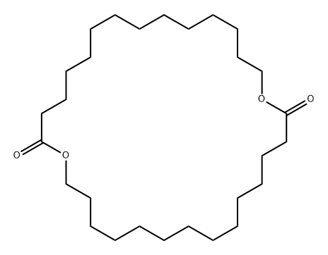 1,16-Dioxacyclotriacontane-2,17-dione Struktur