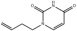 2,4(1H,3H)-Pyrimidinedione, 1-(3-buten-1-yl)- Struktur