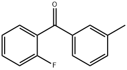 Methanone, (2-fluorophenyl)(3-methylphenyl)- Struktur