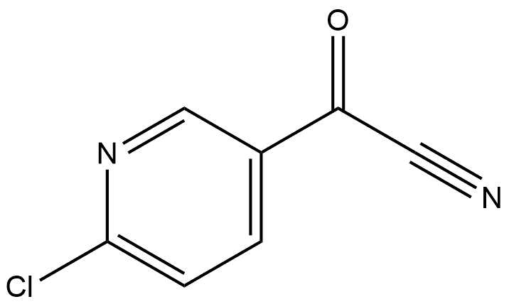 3-Pyridineacetonitrile, 6-chloro-α-oxo-