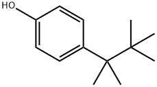 Phenol, 4-(1,1,2,2-tetramethylpropyl)- Struktur