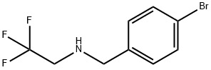 N-(2,2,2-Trifluoroethyl)-4-bromobenzylamine Struktur