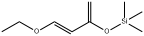 Silane, [(3-ethoxy-1-methylene-2-propenyl)oxy]trimethyl-, (E)- (9CI) Struktur