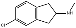 1H-Inden-2-amine, 5-chloro-2,3-dihydro-N-methyl- Struktur