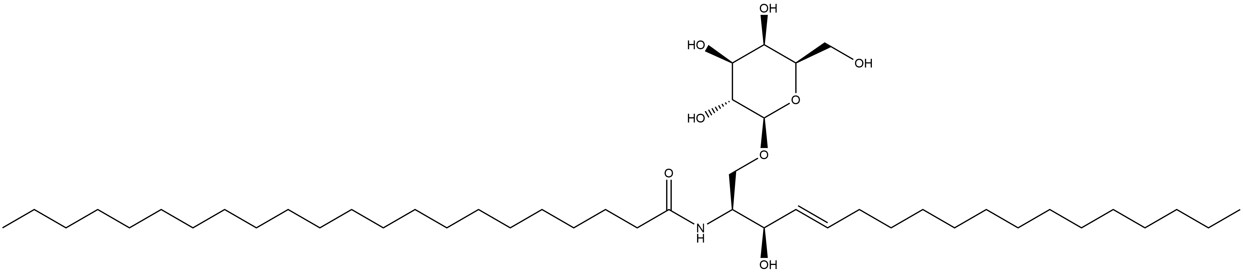 C22 Galactosylceramide (d18:1/22:0) Struktur