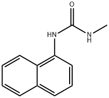 1-Methyl-3-(naphthalen-1-yl)urea Struktur