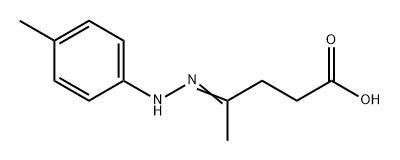 Pentanoic acid, 4-[2-(4-methylphenyl)hydrazinylidene]-