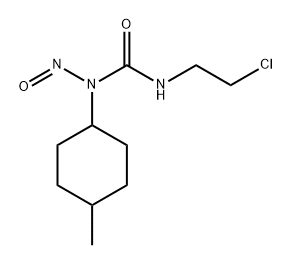 Urea, N'-(2-chloroethyl)-N-(4-methylcyclohexyl)-N-nitroso- Struktur