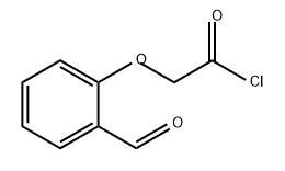 Acetyl chloride, 2-(2-formylphenoxy)- Struktur