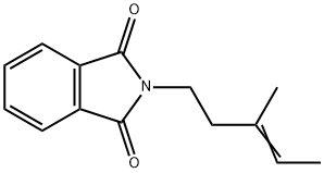 1H-Isoindole-1,3(2H)-dione, 2-(3-methyl-3-penten-1-yl)- Struktur