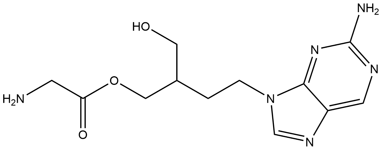 Famciclovir Impurity 61 Struktur