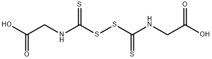 Glycine, N,N'-(dithiodicarbonothioyl)bis- (9CI) Struktur