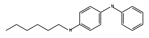 1,4-Benzenediamine, N1-hexyl-N4-phenyl- Struktur