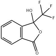 1(3H)-Isobenzofuranone, 3-hydroxy-3-(trifluoromethyl)- Struktur