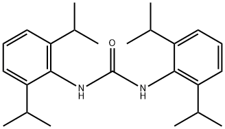 1,3-bis(2,6-diisopropylphenyl)urea Struktur