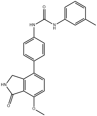 化合物 TYROSINE KINASE-IN-4 結(jié)構(gòu)式