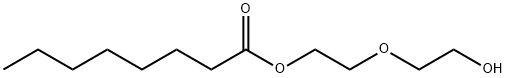 Octanoic acid, 2-(2-hydroxyethoxy)ethyl ester Struktur