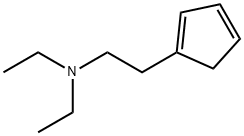 1,3-Cyclopentadiene-1-ethanamine,N,N-diethyl-(9CI) Struktur