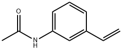 Acetamide, N-(3-ethenylphenyl)- Struktur