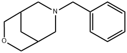 7-benzyl-3-oxa-7-azabicyclo[3.3.1]nonane Struktur