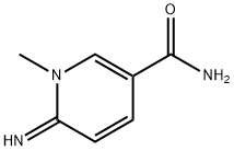 3-Pyridinecarboxamide,1,6-dihydro-6-imino-1-methyl-(9CI) Struktur