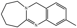 Azepino[2,1-b]quinazoline,6,7,8,9,10,12-hexahydro-3-methyl-(9CI) Struktur