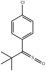 1-Propanethione, 1-(4-chlorophenyl)-2,2-dimethyl-, S-oxide