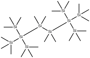 Hexasilane, 1,1,1,3,3,4,4,6,6,6-decamethyl-2,2,5,5-tetrakis(trimethylsilyl)- Struktur