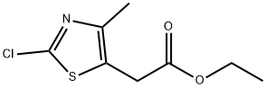 5-Thiazoleacetic acid, 2-chloro-4-methyl-, ethyl ester