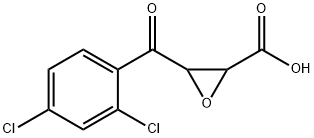 2-Oxiranecarboxylic acid, 3-(2,4-dichlorobenzoyl)-