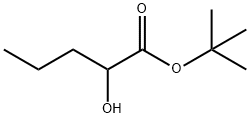 Pentanoic acid, 2-hydroxy-, 1,1-dimethylethyl ester Struktur