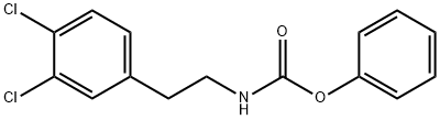 Carbamic acid, [2-(3,4-dichlorophenyl)ethyl]-, phenyl ester (9CI)