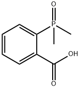 Benzoic acid, 2-(dimethylphosphinyl)- Struktur