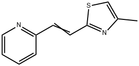 Pyridine,2-[2-(4-methyl-2-thiazolyl)vinyl]-(8CI) Struktur