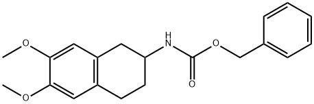 Carbamic acid, N-(1,2,3,4-tetrahydro-6,7-dimethoxy-2-naphthalenyl)-, phenylmethyl ester