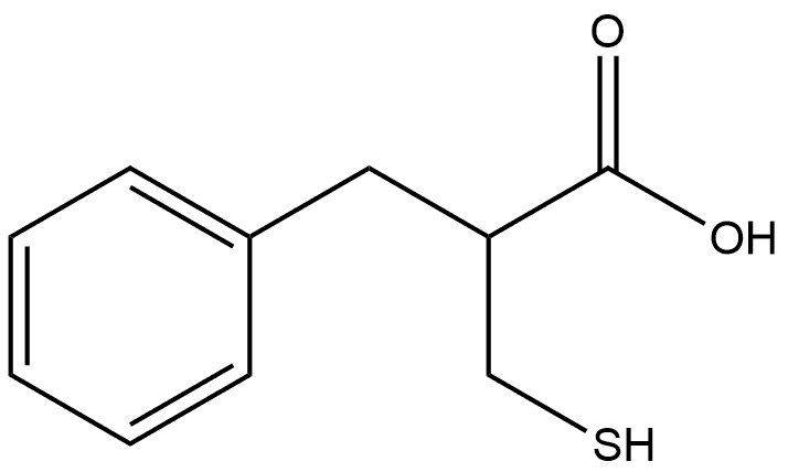 Benzenepropanoic acid, α-(mercaptomethyl)-