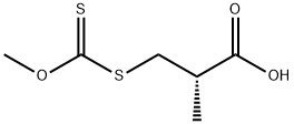 Propanoic acid, 3-[(methoxythioxomethyl)thio]-2-methyl-, (S)- (9CI)