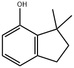 1H-Inden-4-ol, 2,3-dihydro-3,3-dimethyl- Struktur