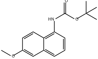 Carbamic acid, (6-methoxy-1-naphthalenyl)-, 1,1-dimethylethyl ester (9CI)