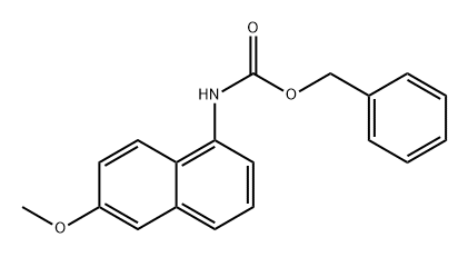 Carbamic acid, (6-methoxy-1-naphthalenyl)-, phenylmethyl ester (9CI)