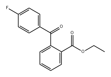 Benzoic acid, 2-(4-fluorobenzoyl)-, ethyl ester