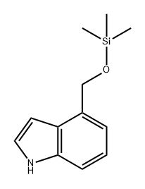 1H-Indole, 4-[[(trimethylsilyl)oxy]methyl]-