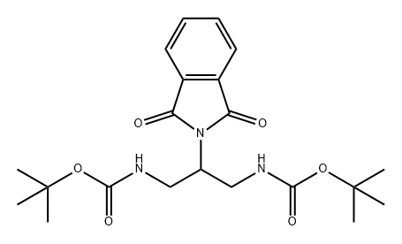 Carbamic acid, [2-(1,3-dihydro-1,3-dioxo-2H-isoindol-2-yl)-1,3-propanediyl]bis-, bis(1,1-dimethylethyl) ester (9CI)